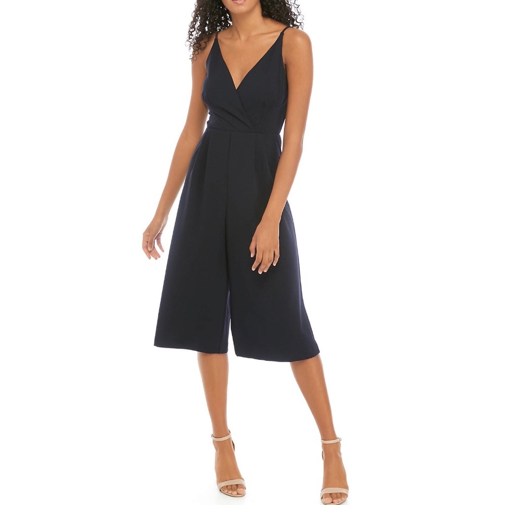 The Limited Cami Crop Jumpsuit 6 NWT